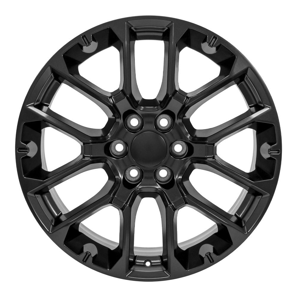 22x9 OE Wheels CV67 Satin Black Wheel 6x5.5 (28mm)