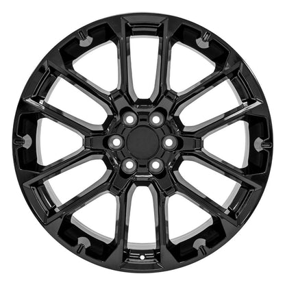 24x10 OE Wheels CV67 Gloss Black Wheel 6x5.5 (28mm)