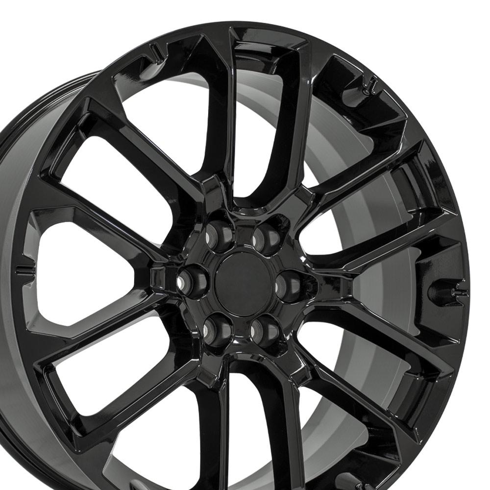 24x10 OE Wheels CV67 Gloss Black Wheel 6x5.5 (28mm)