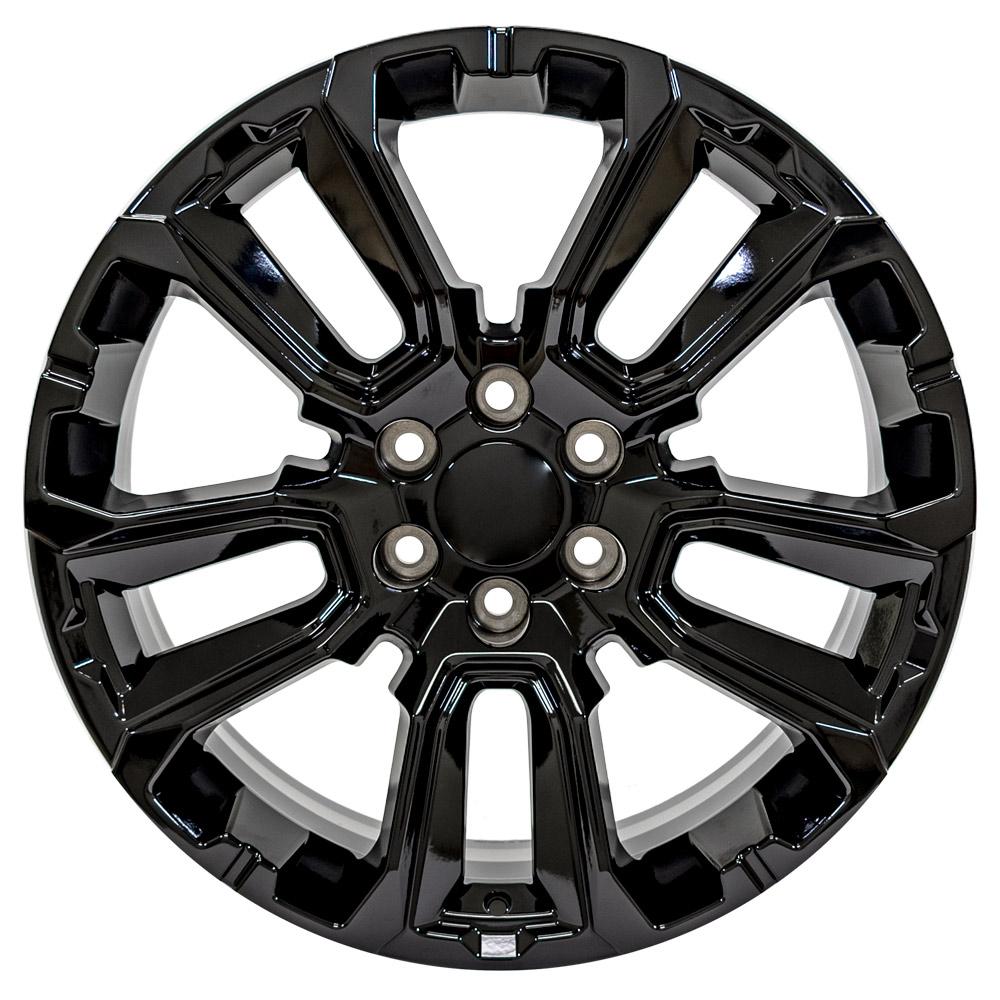 22x9 OE Wheels CV68 Gloss Black Wheel 6x5.5 (28mm)