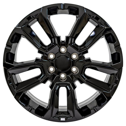 22x9 OE Wheels CV68 Gloss Black Wheel 6x5.5 (28mm)