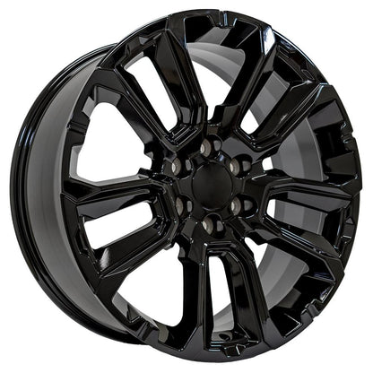 22x9 OE Wheels CV68 Gloss Black Wheel 6x5.5 (28mm)