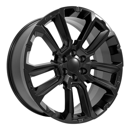24x10 OE Wheels CV68 Satin Black Wheel 6x5.5 (28mm)