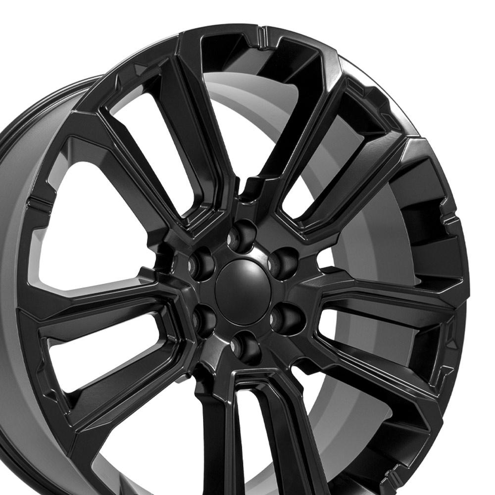 24x10 OE Wheels CV68 Satin Black Wheel 6x5.5 (28mm)