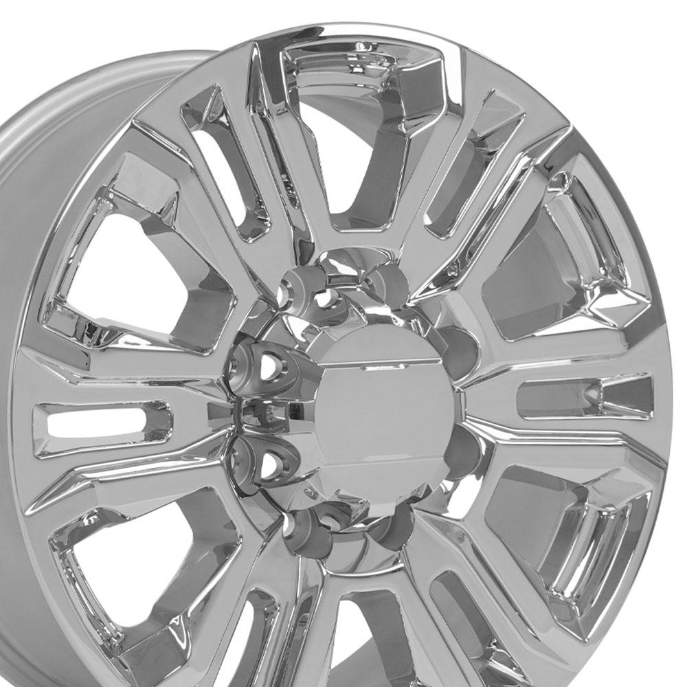 20x8.5 OE Wheels CV70B Chrome Wheel 8x180 (47mm)
