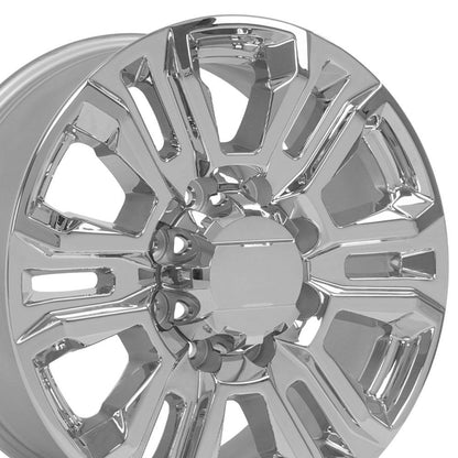20x8.5 OE Wheels CV70B Chrome Wheel 8x180 (47mm)