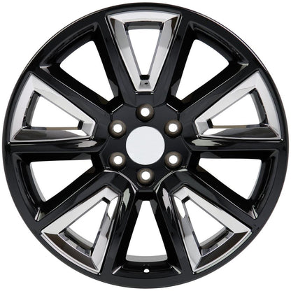 20x8.5 OE Wheels CV73 Gloss Black Wheel 6x5.5 (24mm)