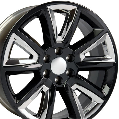 20x8.5 OE Wheels CV73 Gloss Black Wheel 6x5.5 (24mm)