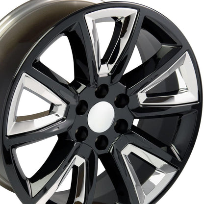 20x8.5 OE Wheels CV73 Gloss Black Wheel 6x5.5 (24mm)