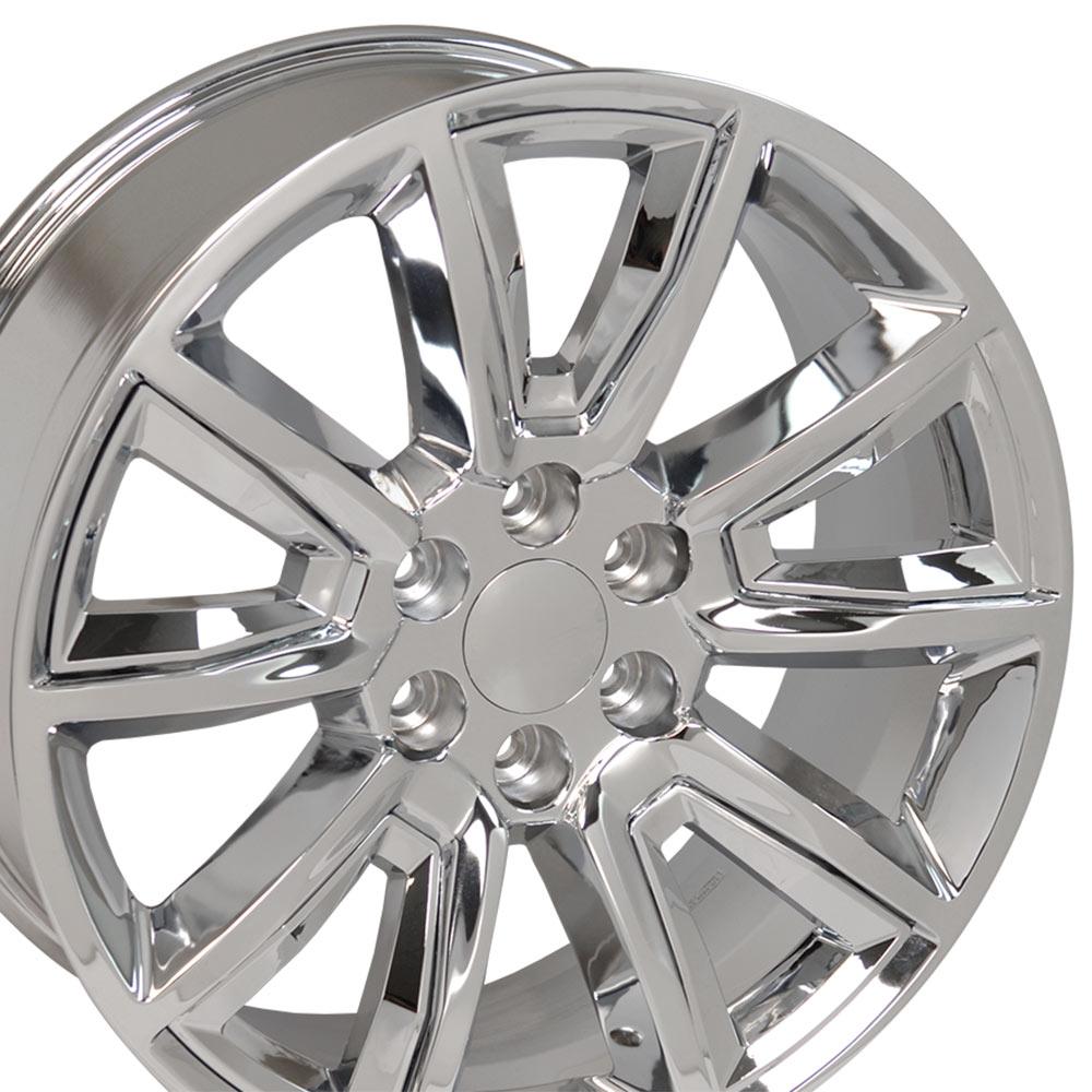 20x8.5 OE Wheels CV73 Chrome Wheel 6x5.5 (24mm)