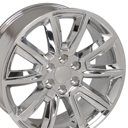 20x8.5 OE Wheels CV73 Chrome Wheel 6x5.5 (24mm)