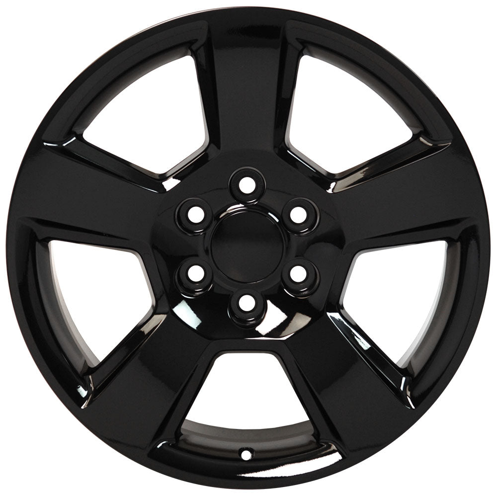 20x9 OE Wheels CV76 Gloss Black Wheel 6x5.5 (27mm)