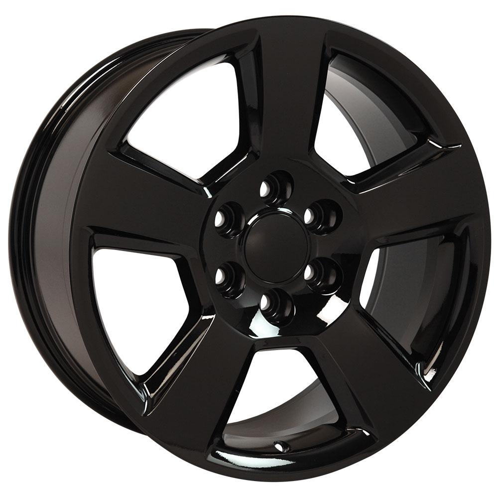 20x9 OE Wheels CV76 Gloss Black Wheel 6x5.5 (27mm)
