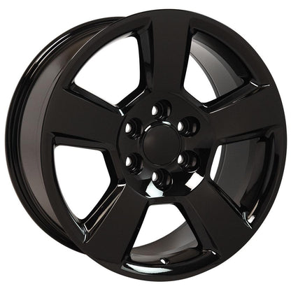 20x9 OE Wheels CV76 Gloss Black Wheel 6x5.5 (27mm)