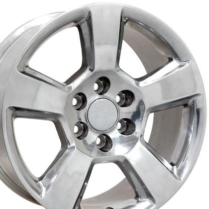 20x9 OE Wheels CV76 Polished Wheel 6x5.5 (27mm)