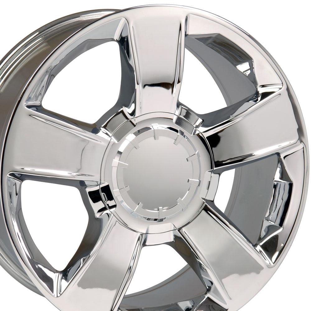 20x8.5 OE Wheels CV79 Chrome Wheel 6x5.5 (30mm)