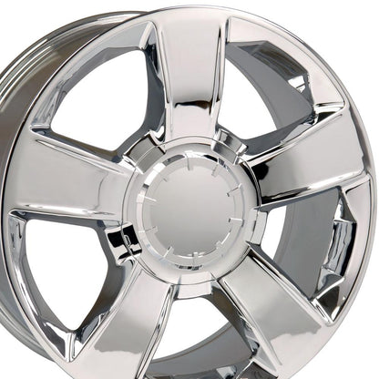 20x8.5 OE Wheels CV79 Chrome Wheel 6x5.5 (30mm)