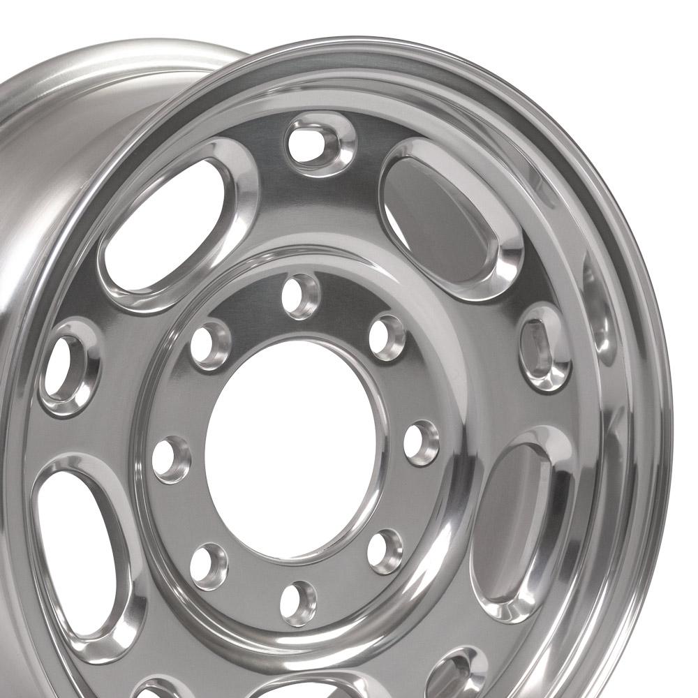 16x6.5 OE Wheels CV82 Polished Wheel 8x6.5 (28mm)