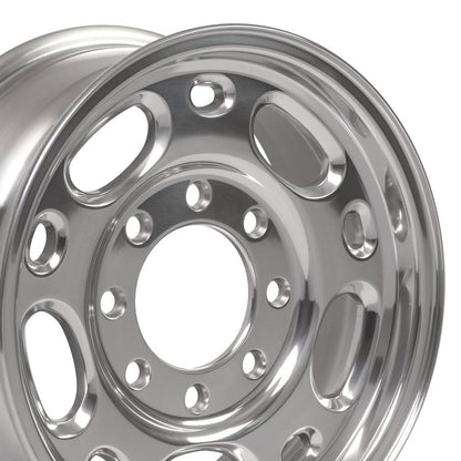 16x6.5 OE Wheels CV82 Polished Wheel 8x6.5 (28mm)