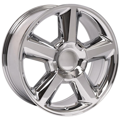 20x8.5 OE Wheels CV83 Chrome Wheel 6x5.5 (31mm)