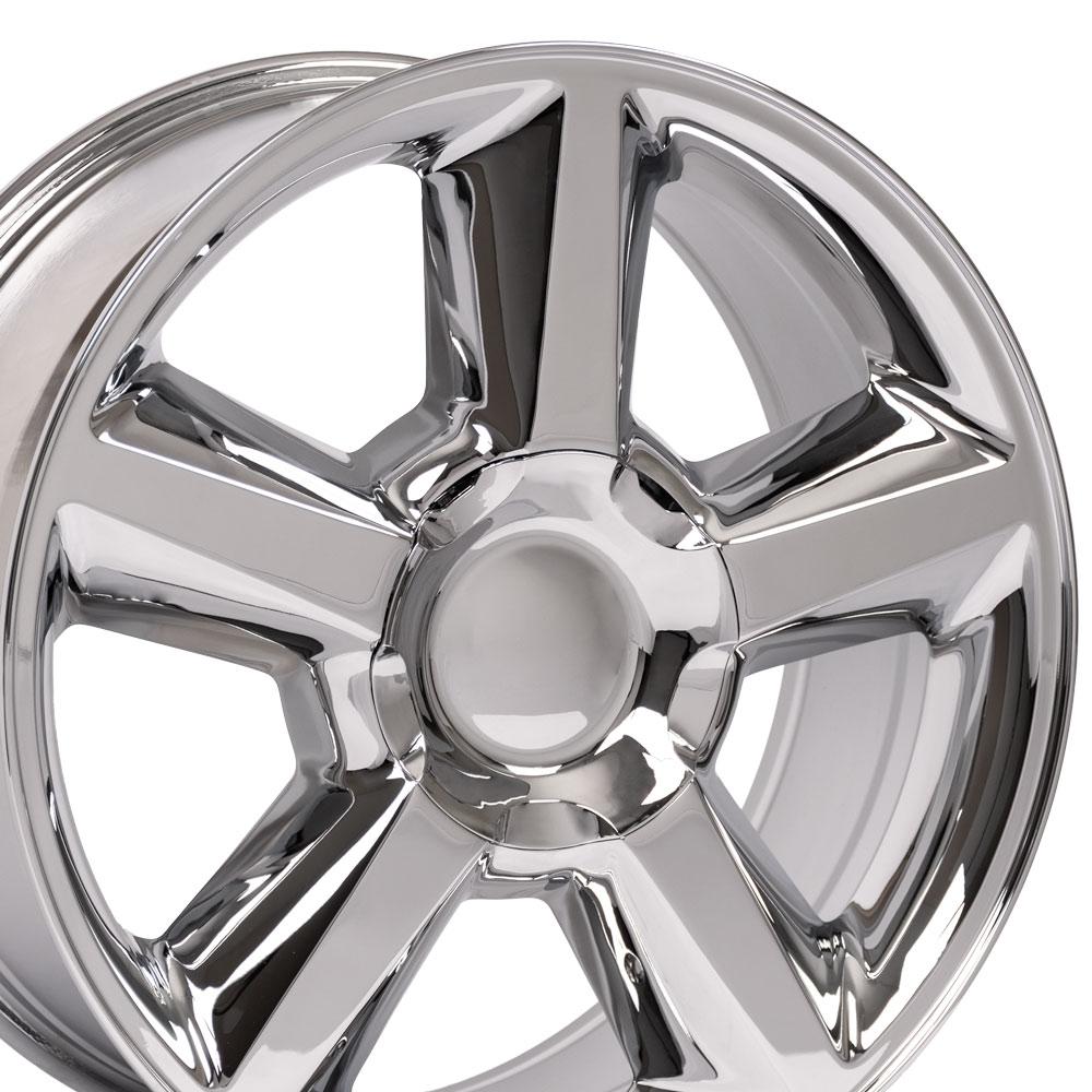 20x8.5 OE Wheels CV83 Chrome Wheel 6x5.5 (31mm)