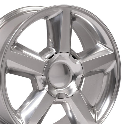 20x8.5 OE Wheels CV83 Polished Wheel 6x5.5 (31mm)