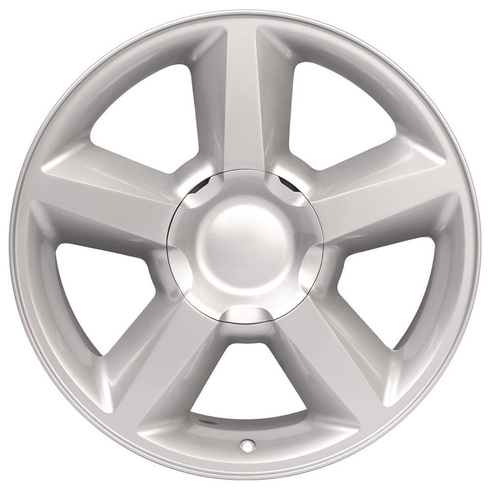 20x8.5 OE Wheels CV83 Silver Wheel 6x5.5 (31mm)