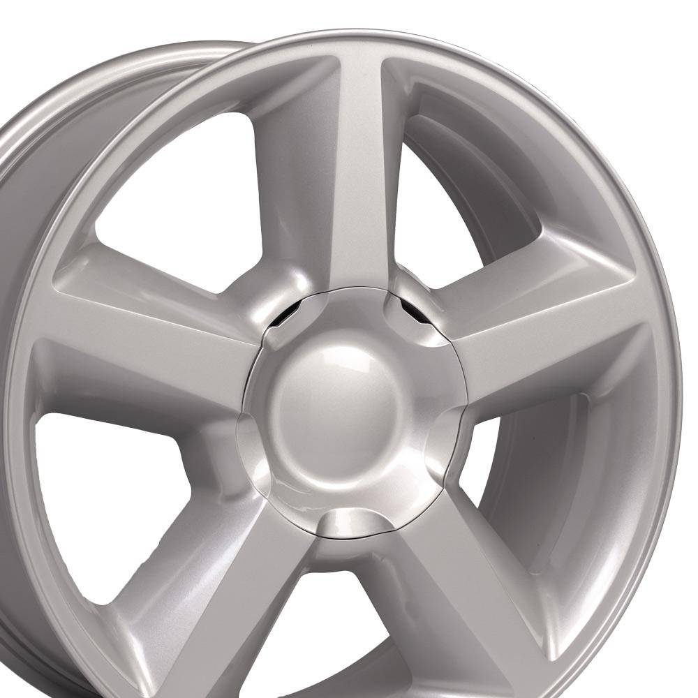 20x8.5 OE Wheels CV83 Silver Wheel 6x5.5 (31mm)
