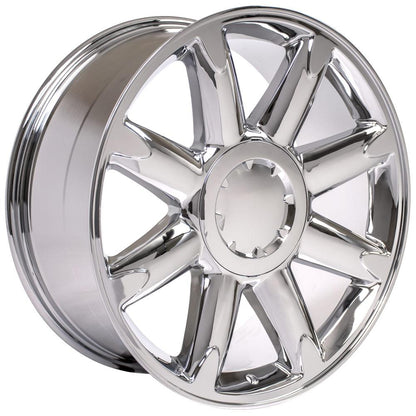 20x8.5 OE Wheels CV85 Chrome Wheel 6x5.5 (31mm)