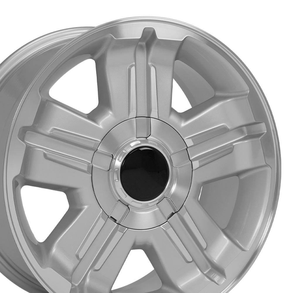 18x8 OE Wheels CV88 Silver Machined Wheel 6x5.5 (31mm)