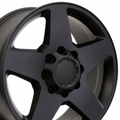 20x8.5 OE Wheels CV91B Satin Black Wheel 8x180 (44mm)