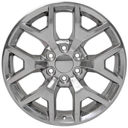 22x9 OE Wheels CV92 Polished Wheel 6x5.5 (31mm)