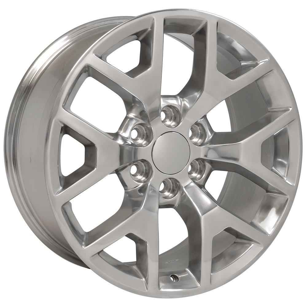 22x9 OE Wheels CV92 Polished Wheel 6x5.5 (31mm)