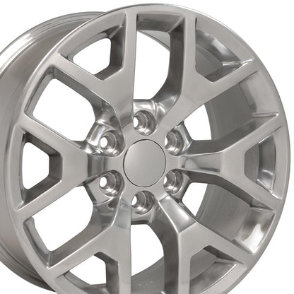 22x9 OE Wheels CV92 Polished Wheel 6x5.5 (31mm)