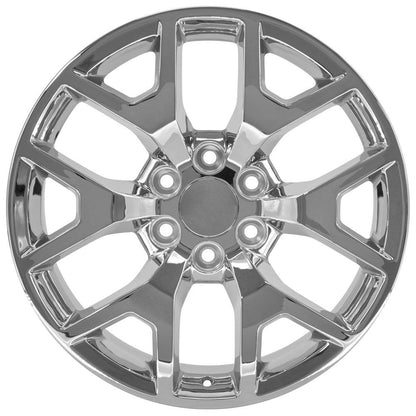22x9 OE Wheels CV92 Chrome Wheel 6x5.5 (31mm)