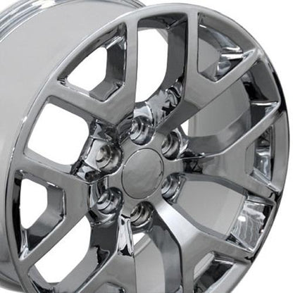 22x9 OE Wheels CV92 Chrome Wheel 6x5.5 (31mm)