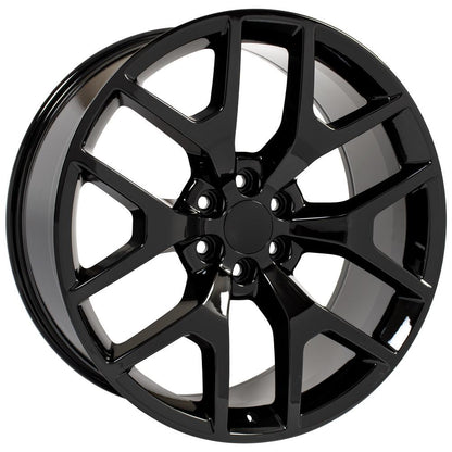 24x10 OE Wheels CV92 Gloss Black Wheel 6x5.5 (31mm)