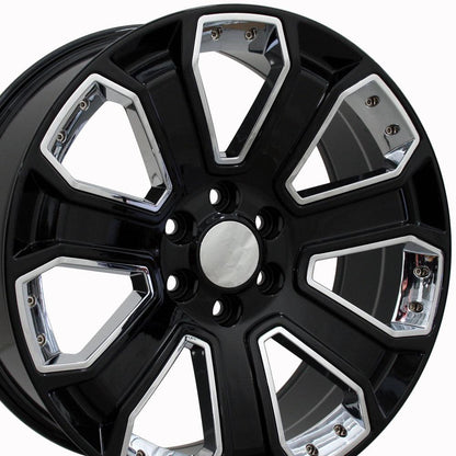20x8.5 OE Wheels CV93 Gloss Black Wheel 6x5.5 (31mm)