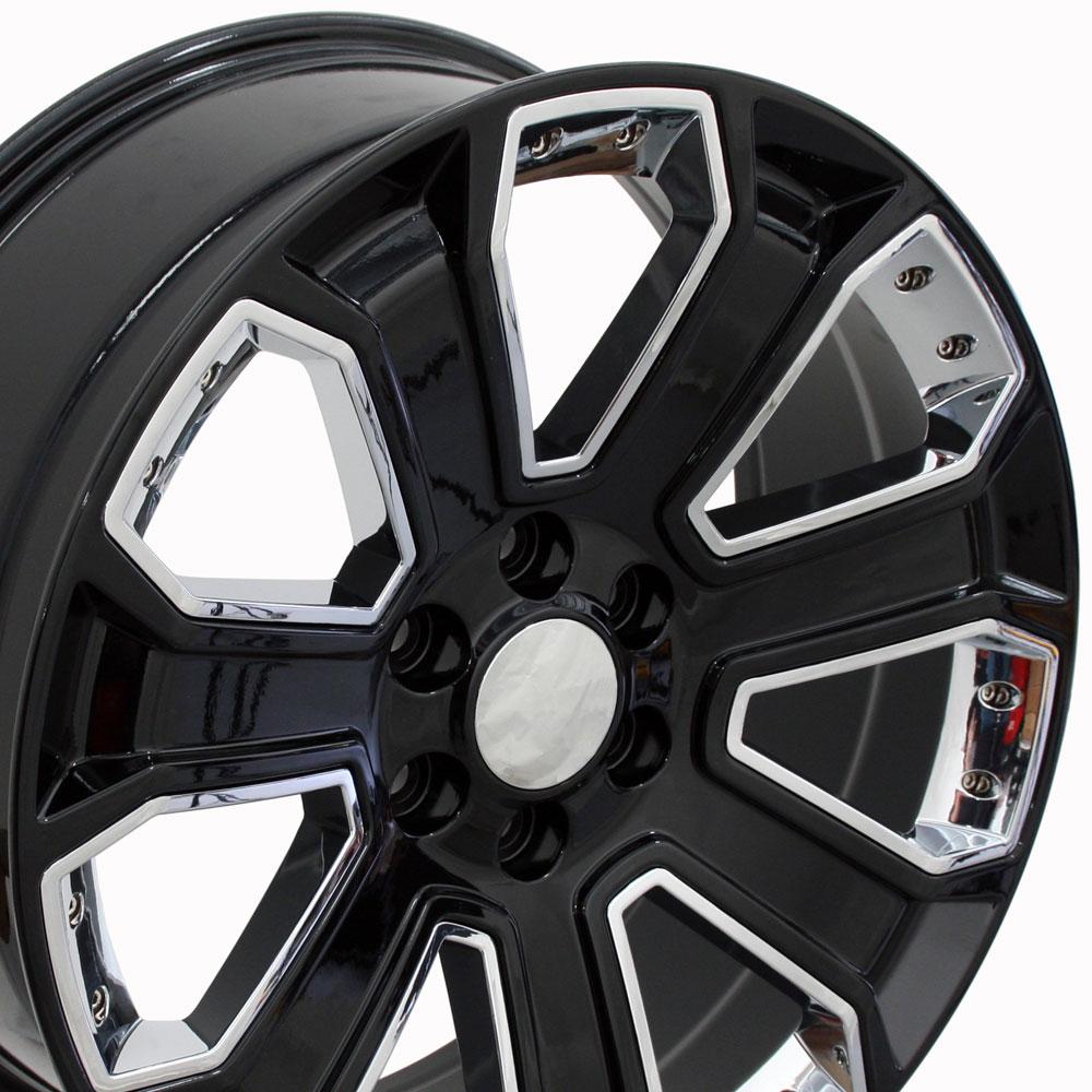 20x8.5 OE Wheels CV93 Gloss Black Wheel 6x5.5 (31mm)