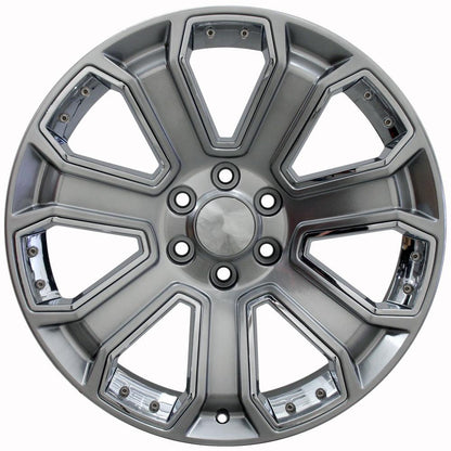 20x8.5 OE Wheels CV93 Hyper Black Wheel 6x5.5 (31mm)