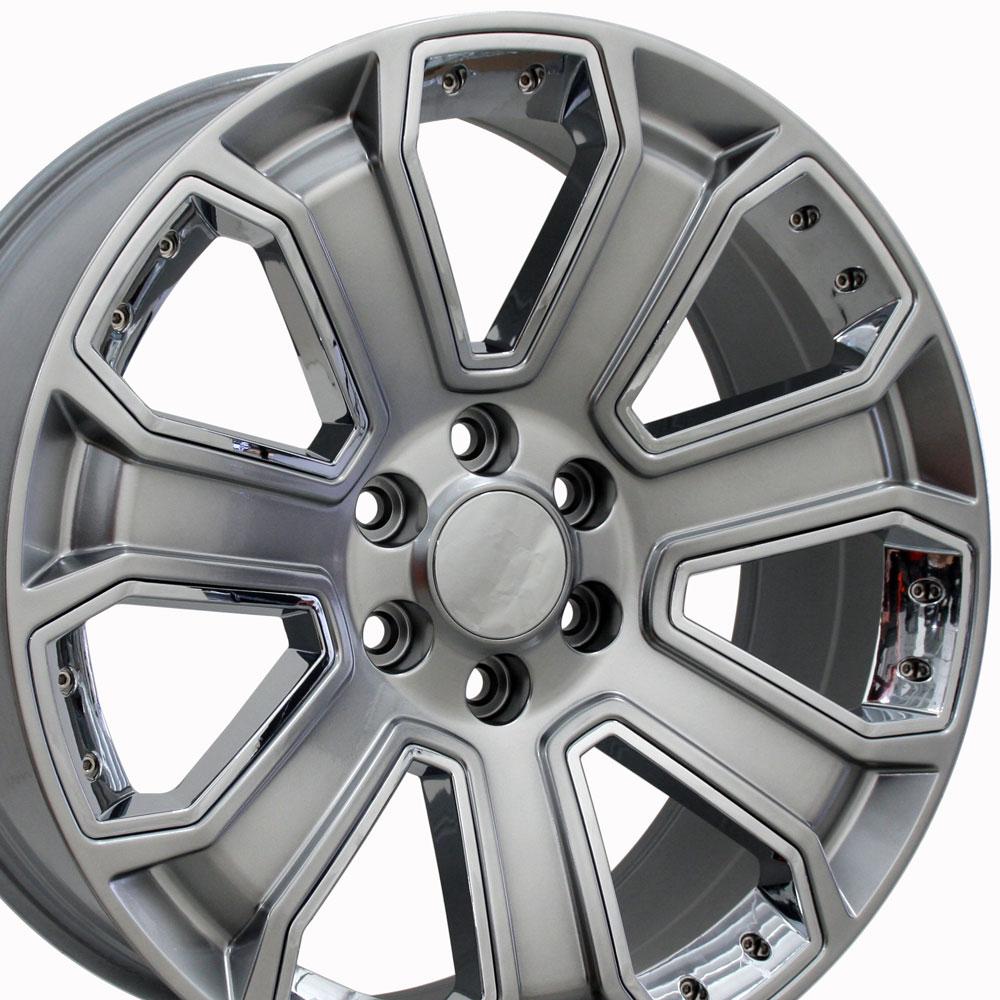 20x8.5 OE Wheels CV93 Hyper Black Wheel 6x5.5 (31mm)