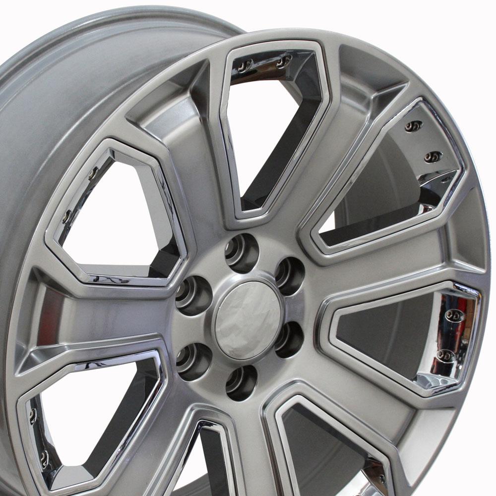20x8.5 OE Wheels CV93 Hyper Black Wheel 6x5.5 (31mm)