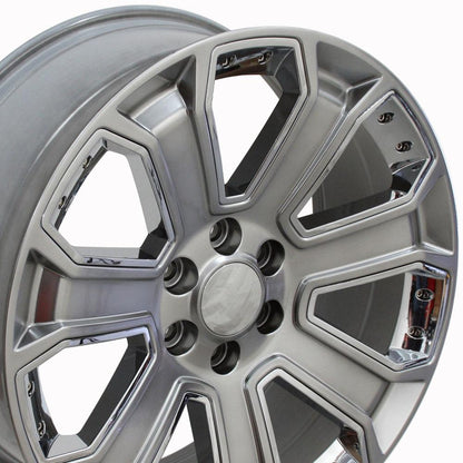 20x8.5 OE Wheels CV93 Hyper Black Wheel 6x5.5 (31mm)