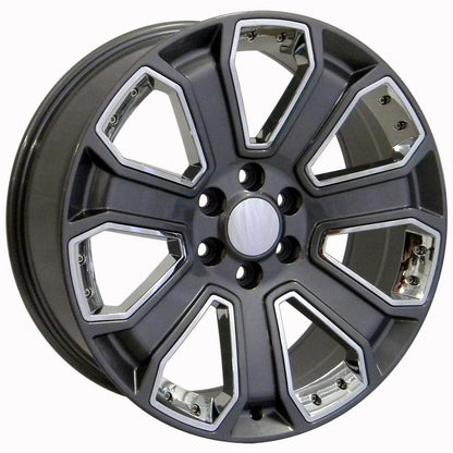 22x9 OE Wheels CV93B Gunmetal Wheel 6x5.5 (31mm)