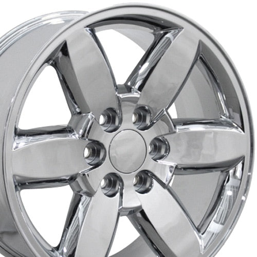 20x8.5 OE Wheels CV94 Chrome Wheel 6x5.5 (31mm)