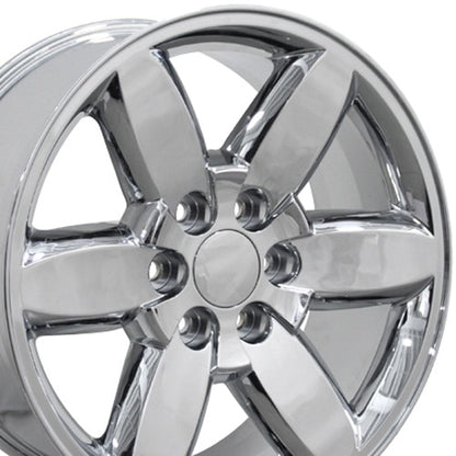 20x8.5 OE Wheels CV94 Chrome Wheel 6x5.5 (31mm)