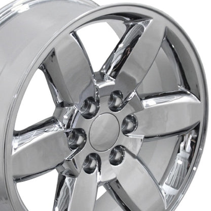 20x8.5 OE Wheels CV94 Chrome Wheel 6x5.5 (31mm)