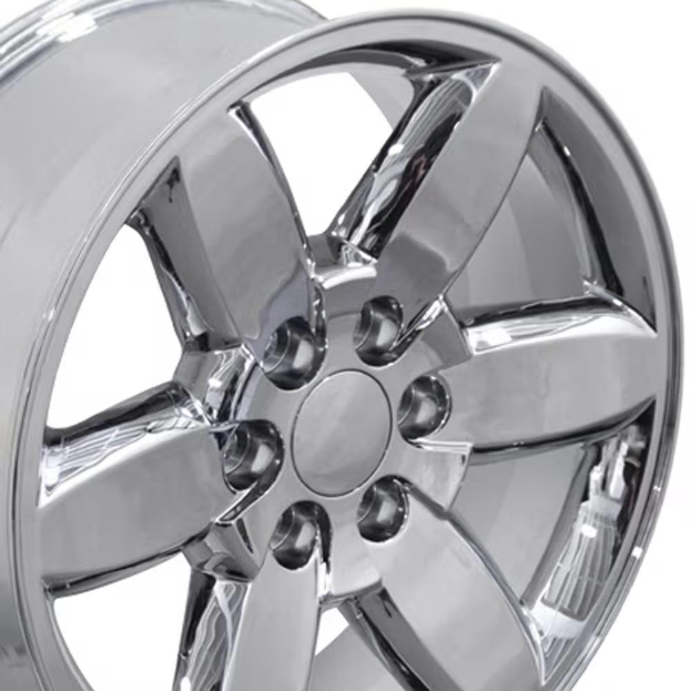 20x8.5 OE Wheels CV94 Chrome Wheel 6x5.5 (31mm)