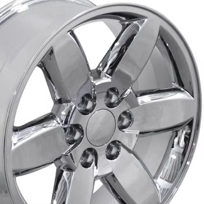 20x8.5 OE Wheels CV94 Chrome Wheel 6x5.5 (31mm)