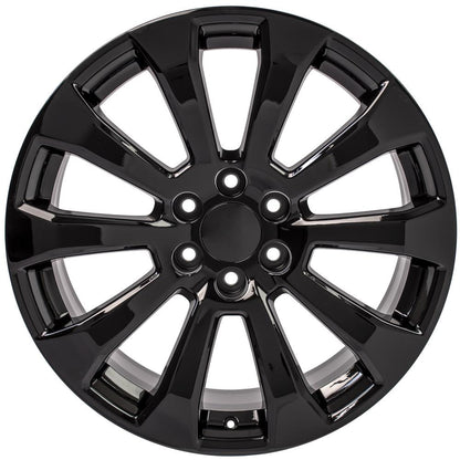22x9 OE Wheels CV95 Gloss Black Wheel 6x5.5 (28mm)